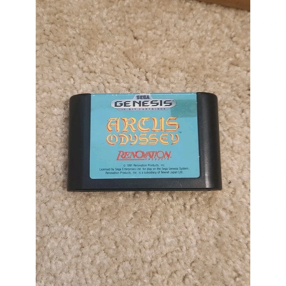 Arcus Odyssey (Sega Genesis, 1990)